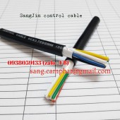 Shield Control Cable 2c x1 .25 SQMM ( 50 / 0.18 ) Sangjin