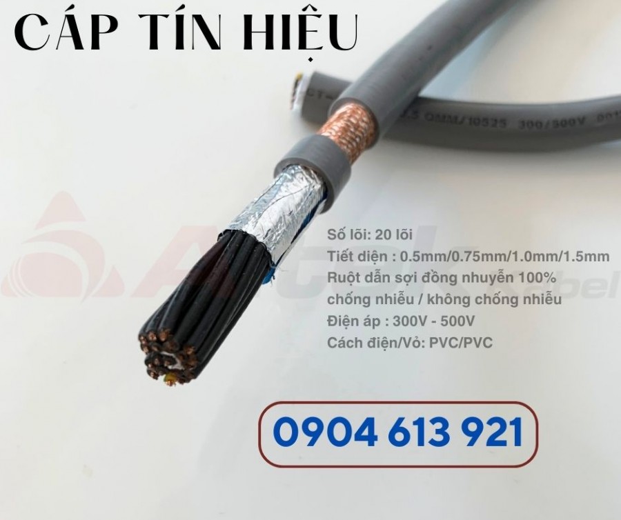 Cáp điều khiển 20 lõi 0.75mm Altek Kabel chống nhiễu-image-5
