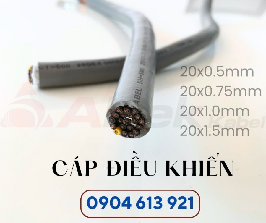 Cáp điều khiển 20 lõi 0.75mm Altek Kabel chống nhiễu-image-2