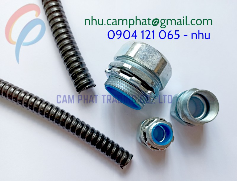 Ống ruột gà lõi thép kín nước kèm Phụ kiện-image-3