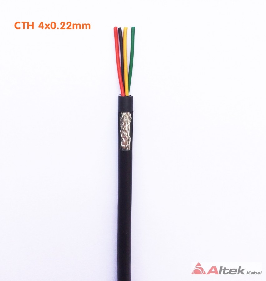 Cáp tín hiệu 4x0.22mm2 xi mạ chống nhiễu Altek Kabel-image-3
