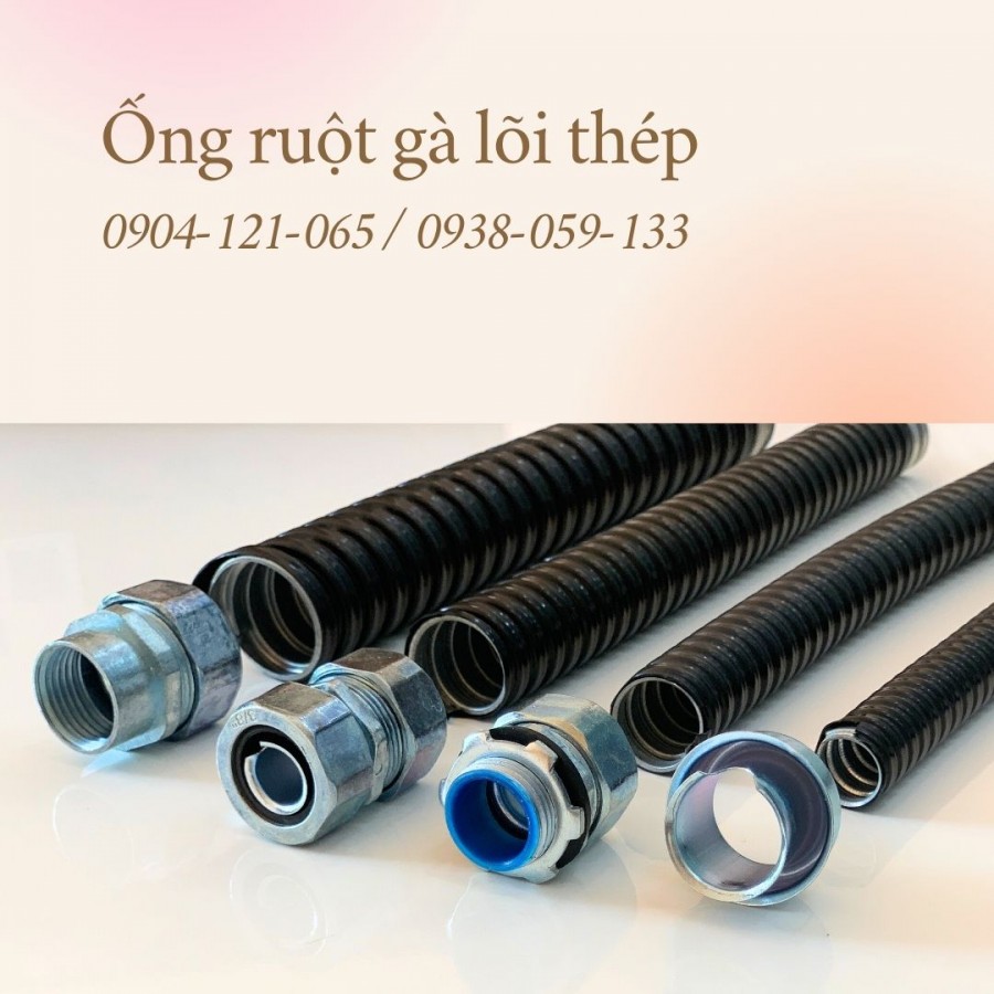 Ống ruột gà lõi thép bọc nhựa PVC phi 25 - 3/4 inch-image-3