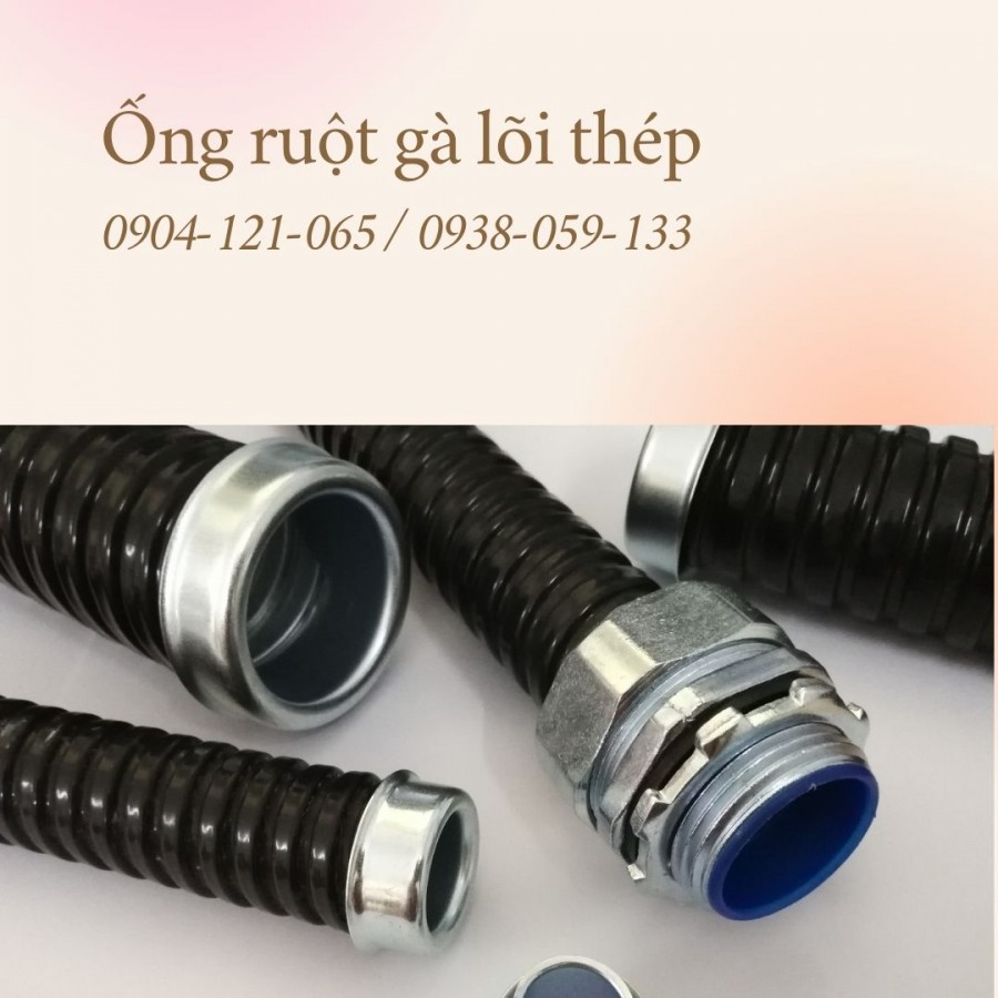 Ống ruột gà lõi thép bọc nhựa PVC phi 25 - 3/4 inch-image-2