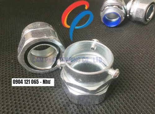 Đầu nối ren kim loại, Đầu chụp ống ruột gà, Khớp nối kín nước-image-5