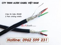 Cáp tín hiệu chống nhiễu RS485 Altek kabel 1 Pair, 2 Pair