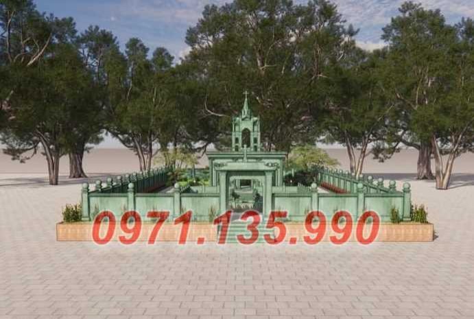 Vũng Tàu Mẫu khuôn viên lăng mộ đá đẹp bán tại Vũng Tàu-image-2