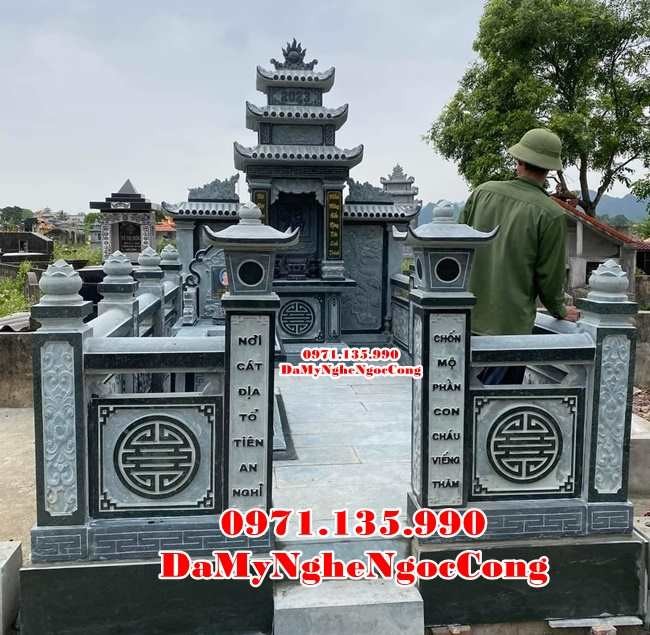 Kon Tum Xây - lắp đặt sẵn mẫu lăng mộ đá đẹp bán tại Kon Tum - gia đình dòng họ-image-5
