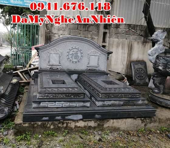 Vũng Tàu kích thước mẫu mộ đá đẹp bán tại Vũng Tàu - mộ đôi đơn giản để tro cốt-image-5