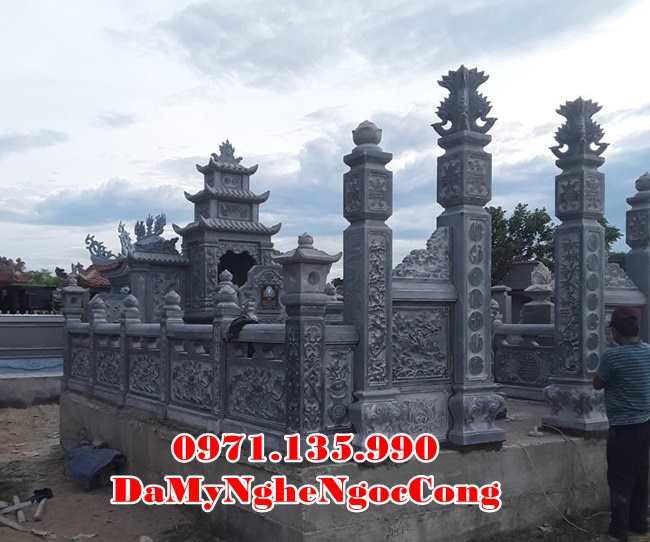 Đắk Lắk Mẫu lăng mộ đá bố mẹ đẹp bán tại Đắk Lắk - gia đình dòng họ-image-3