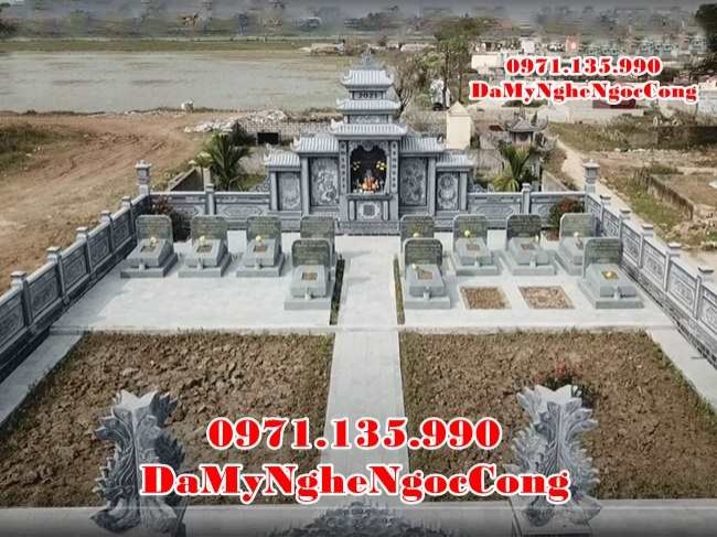 Đắk Lắk Mẫu lăng mộ đá quây đẹp bán tại Đắk Lắk - gia đình dòng họ-image-2