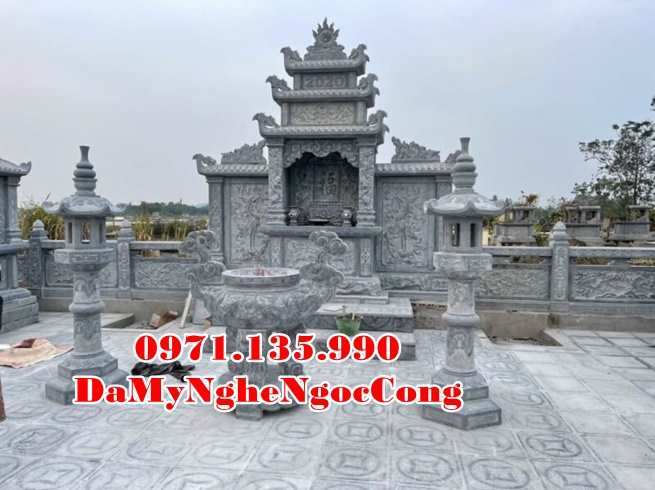 Bình Thuận Xây - lắp đặt sẵn mẫu lăng mộ đá đẹp bán tại Bình Thuận - gia đình dò-image-3