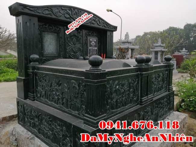 Vũng Tàu kích thước mẫu mộ đá đẹp bán tại Vũng Tàu - mộ đôi đơn giản để tro cốt-image-2