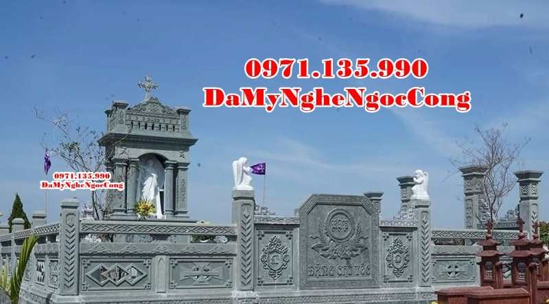 Bình Thuận Xây - lắp đặt sẵn mẫu lăng mộ đá đẹp bán tại Bình Thuận - gia đình dò-image-2