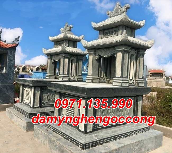 Vĩnh Long 204 mẫu mộ đá nguyên khối đẹp bán tại Vĩnh Long - đựng để hũ tro cốt-image-3