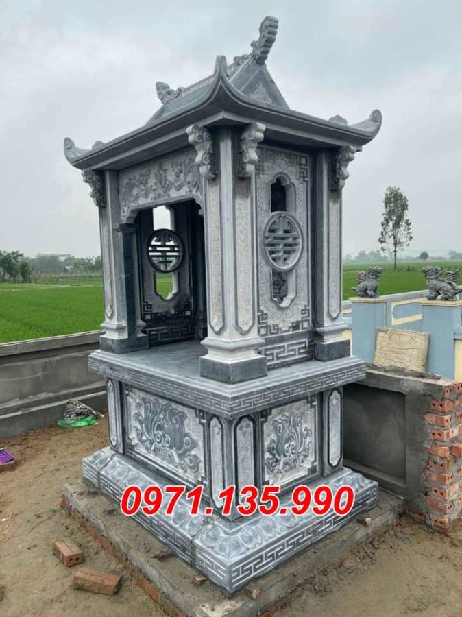 Cà Mau mẫu Am thờ để tro cốt đá đẹp bán tại Cà Mau - Am Hài Cốt-image-5