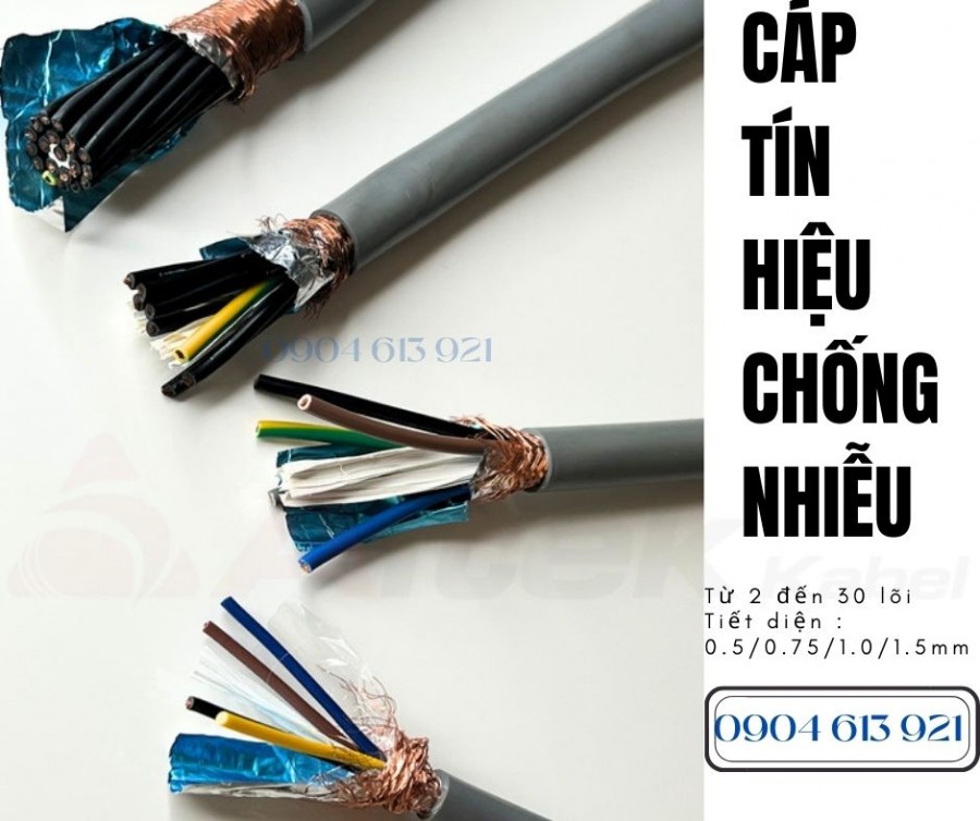 Cáp tín hiệu/ cáp điều khiển 12 lõi 0.5/0.75/1.0/1.5mm-image-5