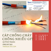 Cáp chống cháy 0.75mm² GFT Altek Kabel – Giải pháp an toàn cho hệ thống báo cháy