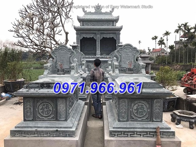mẫu mộ đá đẹp bán bắc kạn – 63 ông bà bố mẹ-image-3