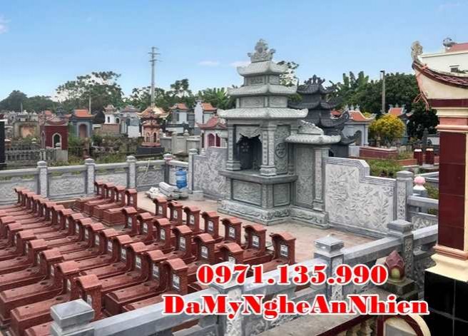 Gia Lai Mẫu lăng mộ đá đẹp bán tại Gia Lai - gia đình dòng họ-image-2