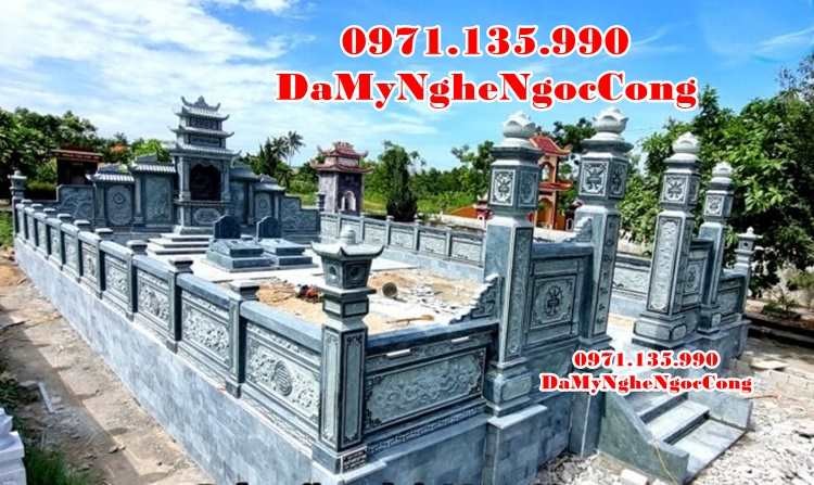 TP HCM Bán mẫu nghĩa trang khu lăng mộ thờ gia tộc bằng đá đẹp tại TP HCM-image-2