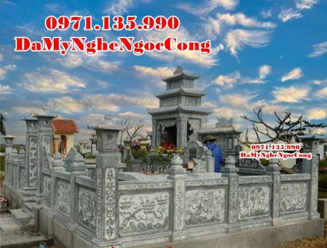 Đắk Nông Mẫu lăng mộ đá mỹ nghệ đẹp bán tại Đắk Nông - gia đình dòng họ-image-2