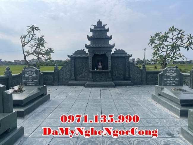 Gia Lai Mẫu lăng mộ đá chạm điêu khắc đẹp bán tại Gia Lai - gia đình dòng họ-image-5