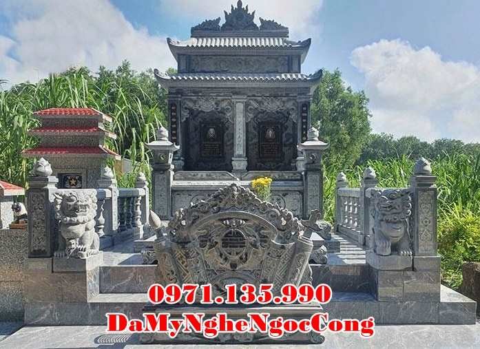 Đắk Nông kích thước mẫu lăng mộ đá đẹp bán tại Đắk Nông - gia đình dòng họ-image-2