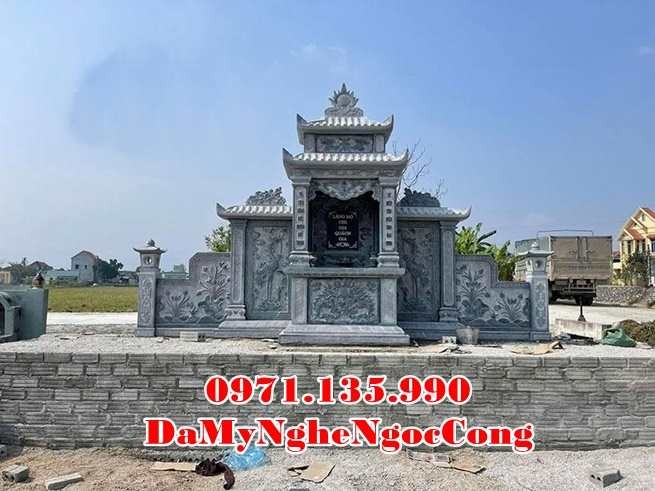 Gia Lai Mẫu lăng mộ đá dòng họ đẹp bán tại Gia Lai - gia đình dòng họ-image-2