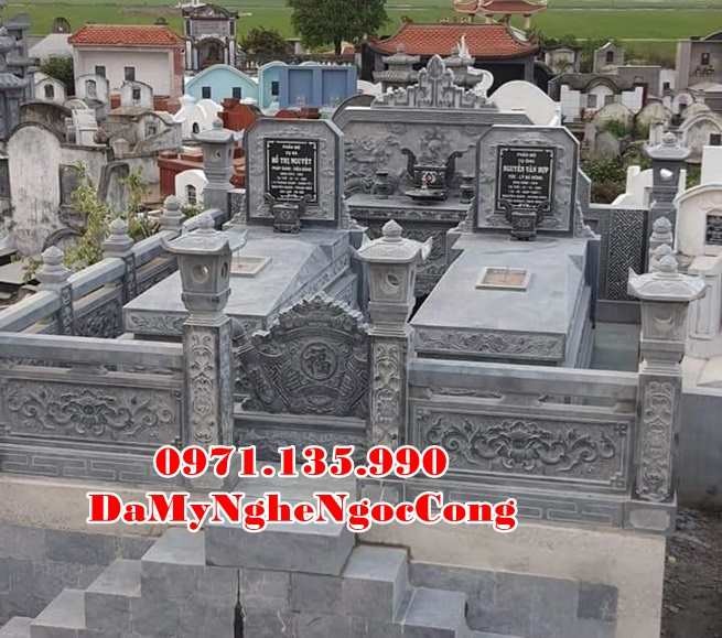 Bắc Kạn địa chỉ làm mẫu lăng mộ đá đẹp bán tại Bắc Kạn - gia đình dòng họ-image-5