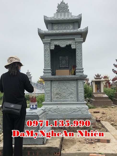 Gia Lai Mẫu lăng mộ đá phu thê đẹp bán tại Gia Lai - gia đình dòng họ-image-2
