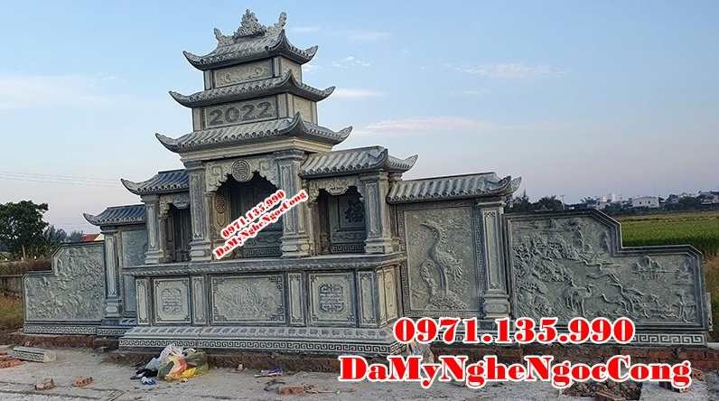 Gia Lai Mẫu lăng mộ đá dòng họ đẹp bán tại Gia Lai - gia đình dòng họ-image-5
