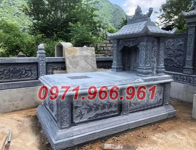 mẫu mộ đá đôi đựng tro cốt đẹp bán bắc giang, mồ mả bằng đá đôi 73-image-5