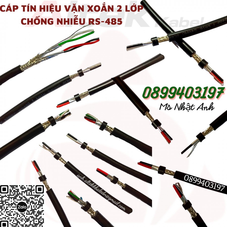 Cáp tín hiệu RS485 2 lớp chống nhiễu-image-3
