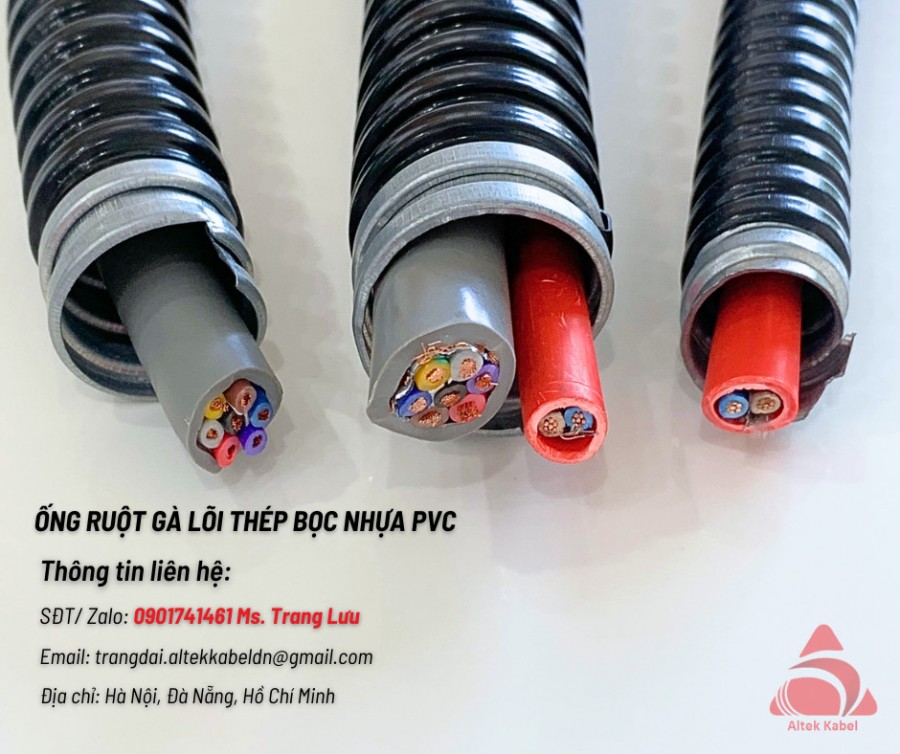 Ống ruột gà lõi thép bọc nhựa pvc bảo vệ dây điện-image-3