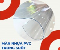 màng nhựa PVC dẻo trong