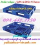Pallet nhựa PL480 KT 1200x1000x150mm giá rẻ, siêu cạnh tranh call 0984423150