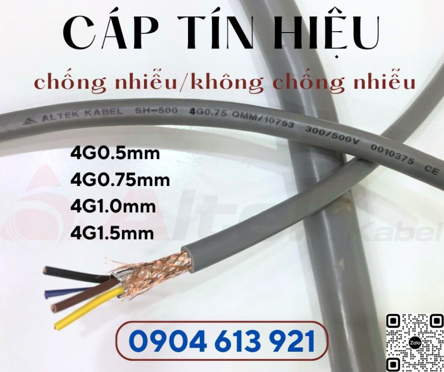 Cáp điều khiển/ cáp tín hiệu 4 lõi 0.75mm Đà Nẵng , Hà Nội, HCM-image-5
