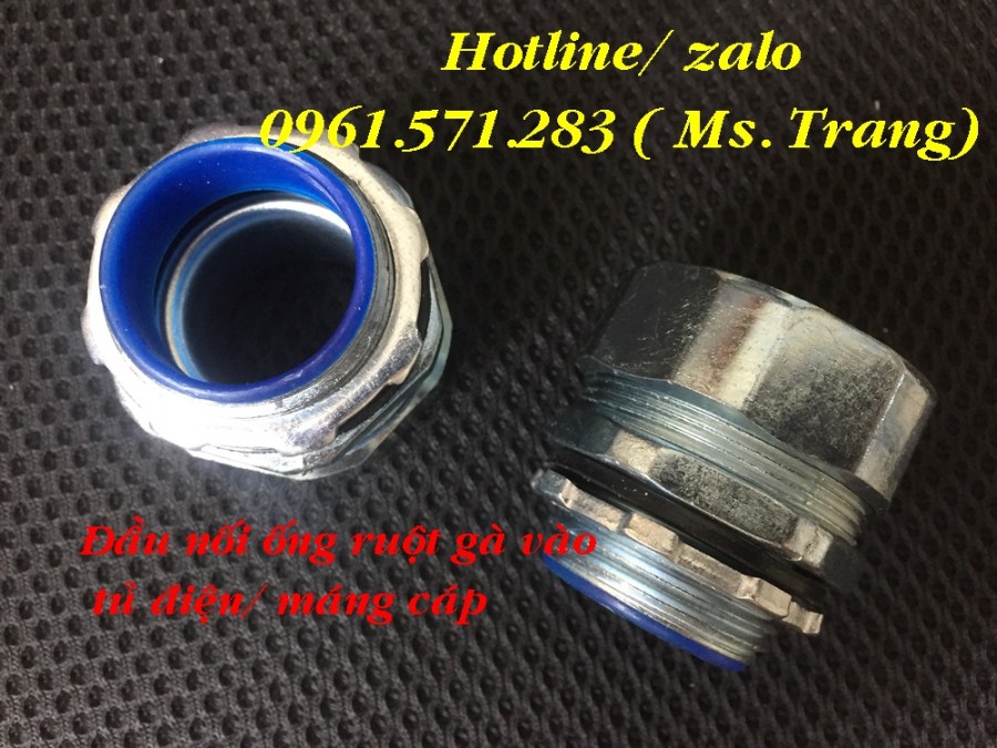 Đầu nối răng ngoài để nối ống ruột gà vào tủ điện, máng cáp-image-3