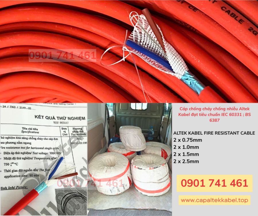 Cáp chống cháy chuẩn BS 6387, IEC 60331 Đà Nẵng, Huế, Quảng Nam-image-2