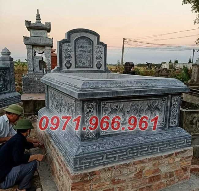 mẫu mộ đá đôi hiện đại tam sơn cấp hậu bành bán kon tum, tự nhiên 56-image-2