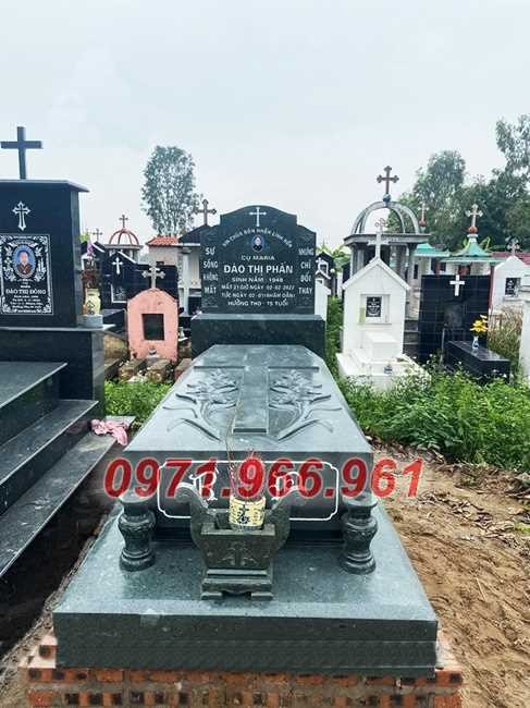 mẫu mộ đá đôi tự nhiên ông bà bán sóc trăng, chất lượng 734-image-2