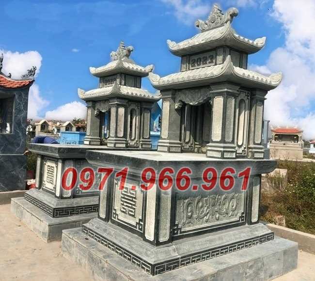 mẫu mộ đá đôi tự nhiên ông bà bán sóc trăng, chất lượng 734-image-5