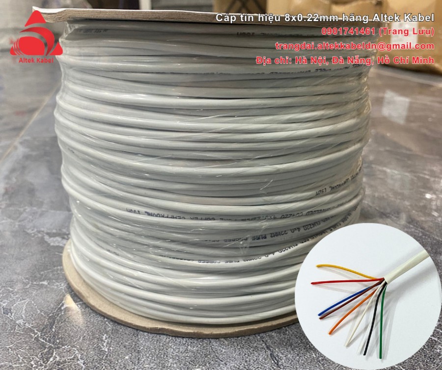 Cáp tín hiệu 6x0.22mm hãng Altek Kabel giá phân phối-image-2