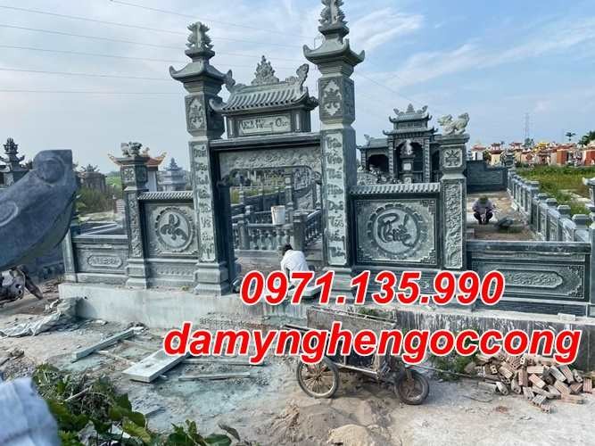 Trà Vinh Bán mẫu nghĩa trang đá gia đình đẹp tại Trà Vinh - lăng mộ bằng đá-image-2