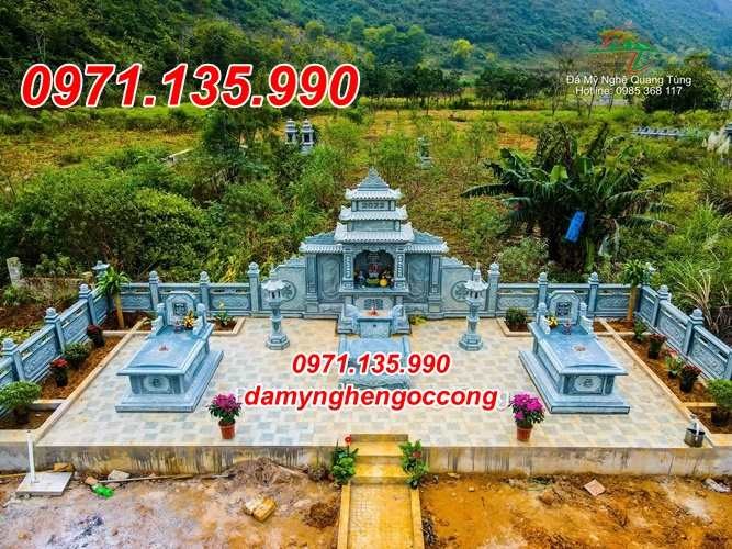 Trà Vinh Bán mẫu nghĩa trang đá mỹ nghệ đẹp tại Trà Vinh - lăng mộ bằng đá-image-2