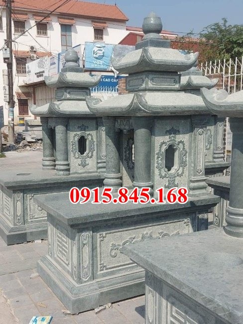 mẫu mộ đá xanh đẹp bán tp hồ chí minh, mộ tam cấp giá rẻ 4457-image-2