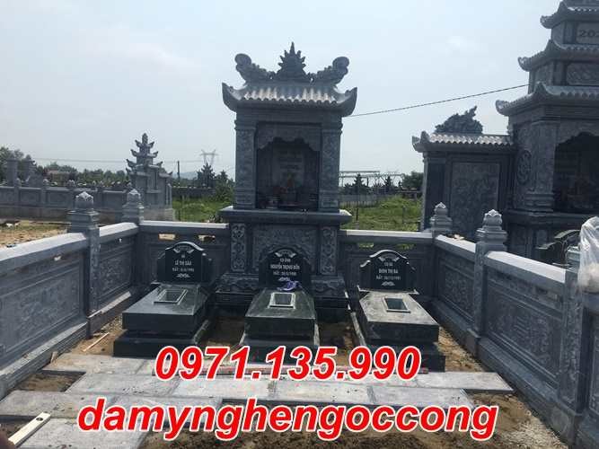 Trà Vinh Bán mẫu khuôn viên nghĩa trang đá đẹp tại Trà Vinh - lăng mộ bằng đá-image-5