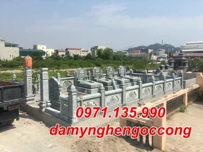 Trà Vinh Bán mẫu khuôn viên nghĩa trang đá đẹp tại Trà Vinh - lăng mộ bằng đá-image-2