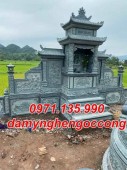 Vĩnh Long Bán mẫu nghĩa trang đá song thân đẹp tại Vĩnh Long - lăng mộ bằng đá