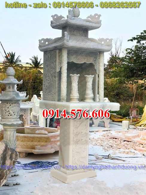 hà nam 70 miếu thờ đá đẹp bán hà nam, đá xanh trắng tự nhiên-image-3
